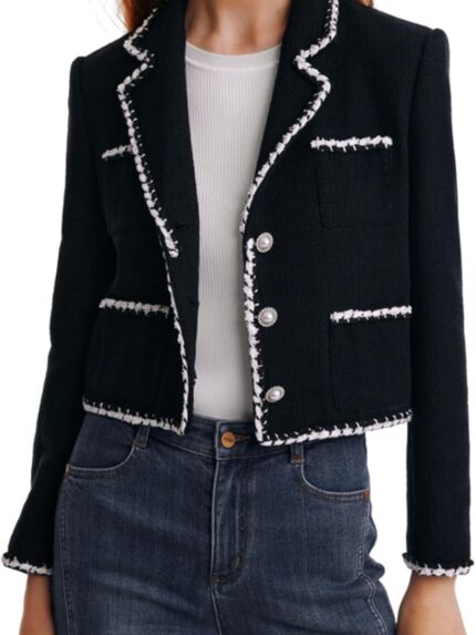 Womens Casual Blazers Long Sve Work Office Open Front Suit Jacket Business Blazer
